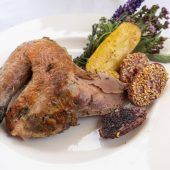 Klassiker: Eier im Glas und gegrillter Gockel (für vier Personen)