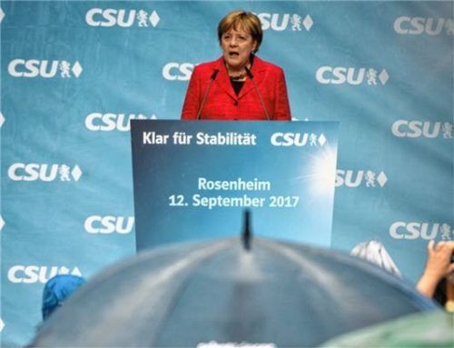 Bei ihrem letzten Besuch in der Region wurde Angela Merkel mit einem Pfeifkonzert begrüßt.