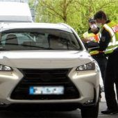 An der Grenze ist die Fahrt zu Ende
