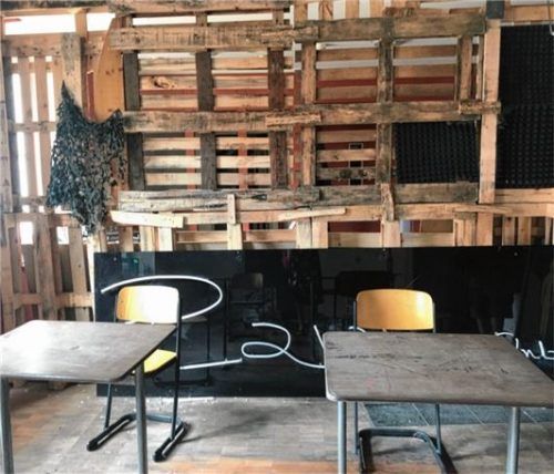 Das „Klassenzimmer“: Hier sind unter anderem Workshops geplant.