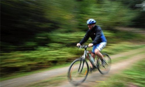 Das Mountainbiken erfreut sich zunehmender Beliebtheit. Doch auf den schmalen Bergwegen geraten Radler und Wanderer häufig aneinander. Foto Dpa