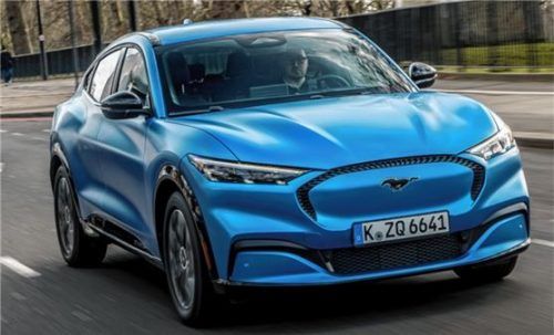 Den Ford Mustang Mach-E wird es sowohl mit Heck- als auch mit Allradantrieb sowie in drei verschiedenen Leistungsstufen geben.Foto  Auto-Medienportal.Net/Ford