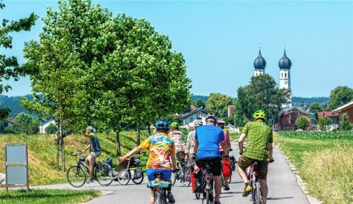 Heuer gibt es Tourenvorschläge der Kommunen. 2020 gab es wegen Corona beim Stadtradeln kein Rahmenprogramm, wie im Vorjahr. Damals stand unter anderem eine Tour nach Weihenlinden auf dem Programm. Foto  Archiv