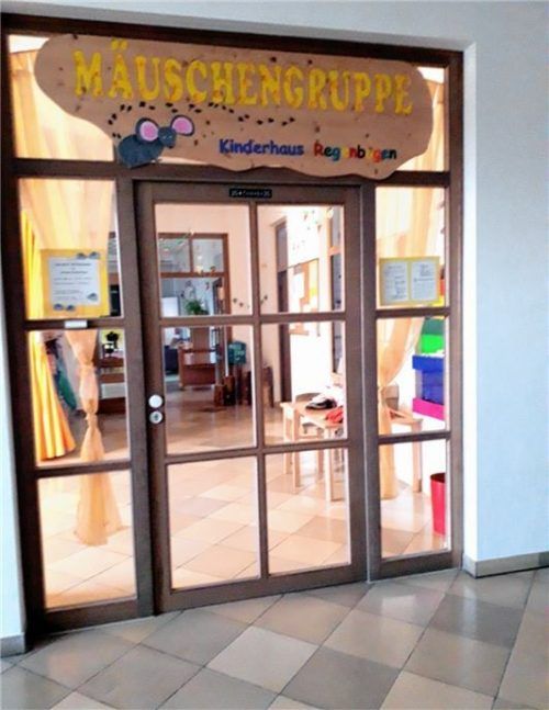 Hier geht’s zur „Mäuschengruppe“ im Gemeindehaus. Foto Helm