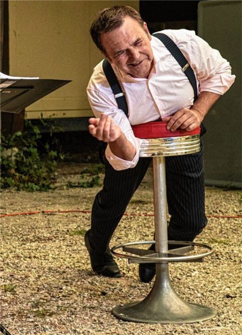 Jörg Herwegh windet sich, wie sich die Worte manchmal bei diesem tabubesetzten Thema winden. Fotos Kirchgraber