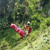 Hubschraubereinsatz an der Kampenwand