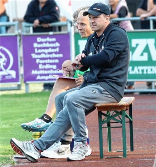 Zeit, dass es wieder losgeht: Markus Raupach (vorne) und Andi Bichlmaier freuen sich auf die Vorbereitung und die Saisonfortsetzung.Foto  Buchholz