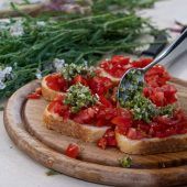 Kochen mit Kräutern (für vier Personen)