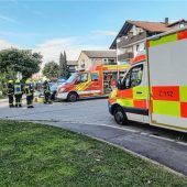 39-jährige Kolbermoorerin stößt mit Feuerwehrauto auf dem Weg zum Einsatz zusammen