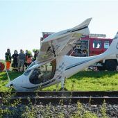 Bruchlandung auf der Bahnstrecke