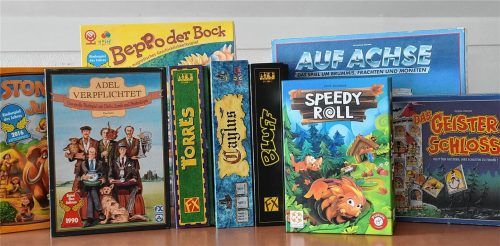 Diese Spiele – betreut von Dagmar Dieterle und ihrer Agentur – sind in den vergangenen Jahren ausgezeichnet worden. Fotos Schlecker