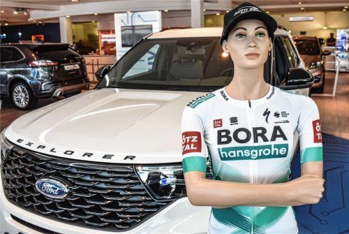 Ein Traum in Grün und Weiß: das neue Sondertrikot zur Tour de France 2020. Foto re