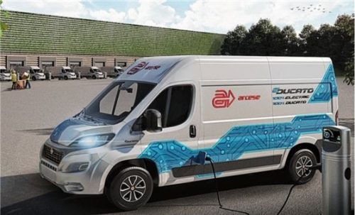 Im städtischen Einsatz schafft der E-Ducato laut Angaben 200 bis 360 Kilometer. Foto Auto-Medienportal.Net/FCA