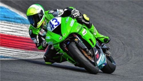Luca Grünwald stand in Assen einmal auf dem Stockerl. Foto Highside pr