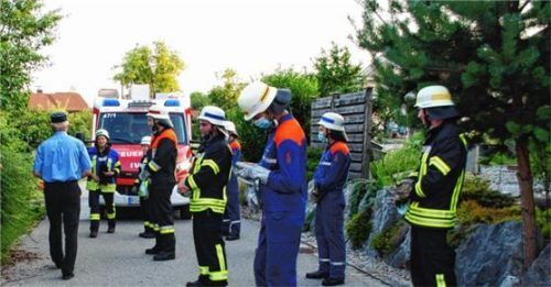 Mit Engagement und Hilfsbereitschaft setzt sich die Gruppe bei der Feuerwehr ein. Jetzt bestand sie die Leistungsprüfung mit Erfolg. Foto re