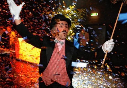 Sollte heute eigentlich auftreten: Clown Pippo. Foto Stefan Pillokat