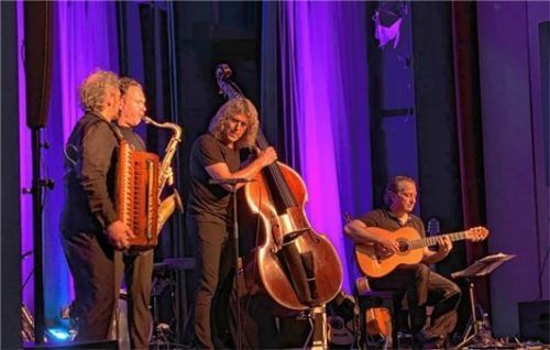 Studiokonzert von Quadro Nuevo und Paulo Morello.