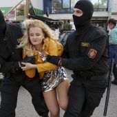 Wieder hunderte Festnahmen in Belarus