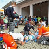 Notfall geprobt beim Jugendrotkreuz