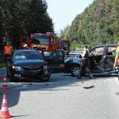 Unfall auf Innbrücke fordert zwei Verletzte
