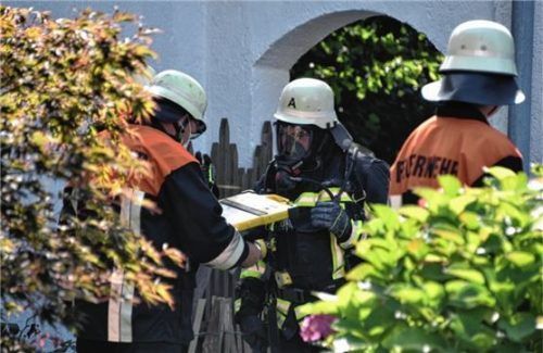 Bei dem Brand entstand Schaden im mittleren dreistelligen Bereich.