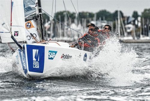 Das CYC-Team mit Leopold Fricke, Moritz Fricke, Maximilian Nowak und Simon Tripp in Berlin. Foto Lars Wehrmann