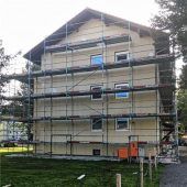 Der erste Komplex ist fertig