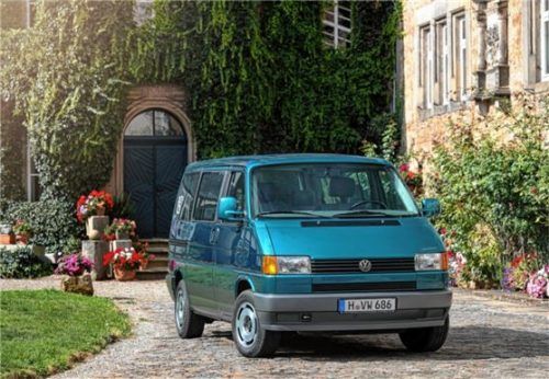Die ersten T4-Modelle werden dieses Jahr zum Oldtimer. Foto Auto-Medienportal.Net/Volkswagen