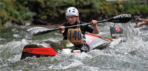 Die KKR-Fahrerin Maria Weber gewann vier Medaillen. Foto  Max Nikelski