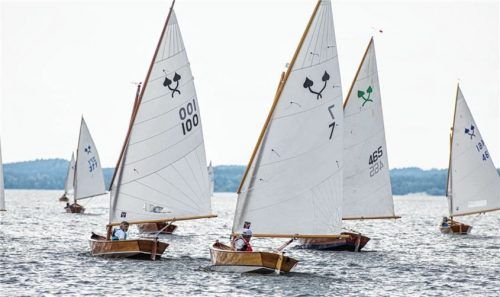 Die Plätten waren die ersten Segelboote, mit denen auf dem Chiemsee gesegelt wurde. Foto Seer