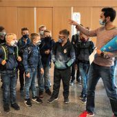 Große Pause im Klassenzimmer