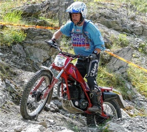 Peter Holzner war der Beste in der zweitschwierigsten Spur „Clubman“.Fotos Schmid