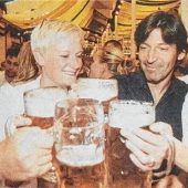 Oans, zwoa, blosn: Von einem historischen Tanz auf dem Biervulkan