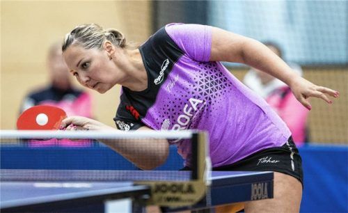 Der Gegner für Svetlana Ganina und Kolbermoors Bundesliga-Tischtennis-Damen steht noch nicht fest. Foto Marco Steinbrenner