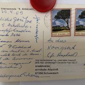 Die lange Reise der Klosterpostkarte