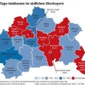 Im Berchtesgadener Land explodieren die Zahlen
