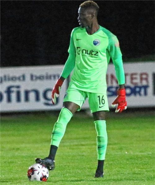 Ampfings Held in Dachau: Issa Ndiaye.Foto Buchholz
