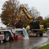 500 Liter Chemikalien abgelassen