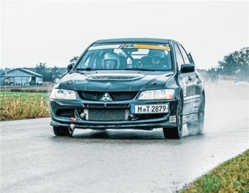 Das beste RGR-Team war Thomas Sobek/Siegi Schrankl auf Mitsubishi EVO.Foto RGR