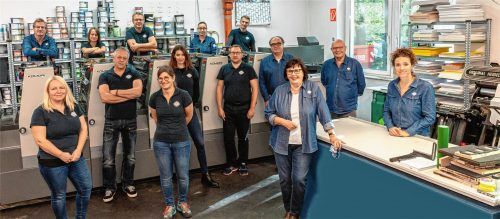 Das Team der Vetterling Druck & Medien KG: Medien-und Druckprofis mit Herz und Leidenschaft.