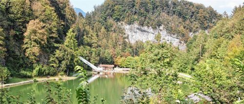 Der Oberaudorfer Sportlerweg soll auch den idyllisch gelegenen Luegsteinsee miteinbinden. Foto Schmidt