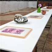 Pinkparadise in einer Lackierhalle