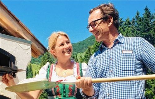 Hoffen auf Rückkehr der Normalität und der Tiroler: Monika Becht und Andreas Buttler.