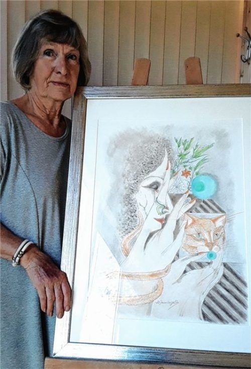 „Kurse habe ich nie belegt, bei mir ist das Talent“, sagt Anneliese Inninger selbstbewusst.