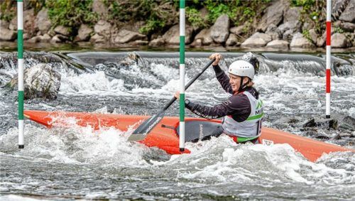 Mia Arnu wurde in der Klasse der Schülerinnen A Vierte in der Gesamtwertung.