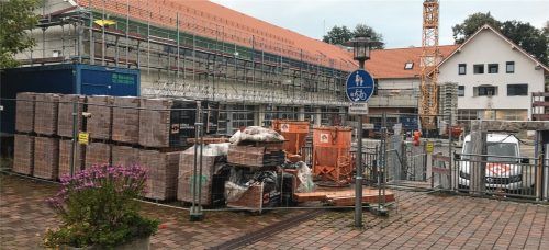 Seit rund einem Jahr wird die Feuerwache in Kolbermoor saniert. Foto weinzierl