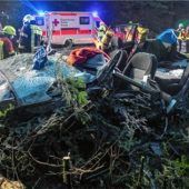 Schwerverletzte nach Frontalzusammenstoß