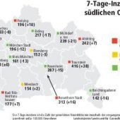 Landkreis Traunstein neuer Hotspot