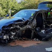 Junge Familie überlebt Geisterfahrer-Unfall