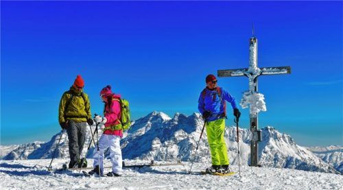 Alternative zum Skifahren: Schneeschuh– und Skitouren wie auf das Fellhorn werden immer beliebter.